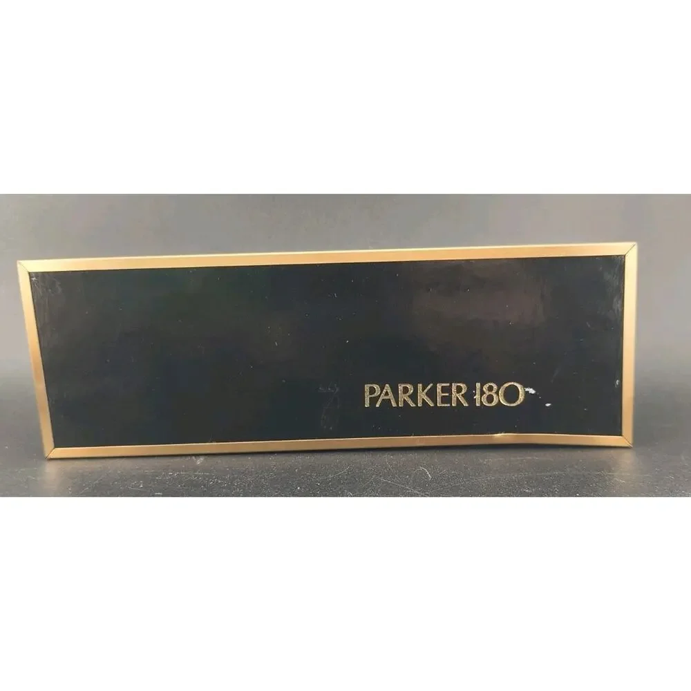 Vintage Parker 180 Pen Presentation Box, Outer Sleeve, and Inserts Set